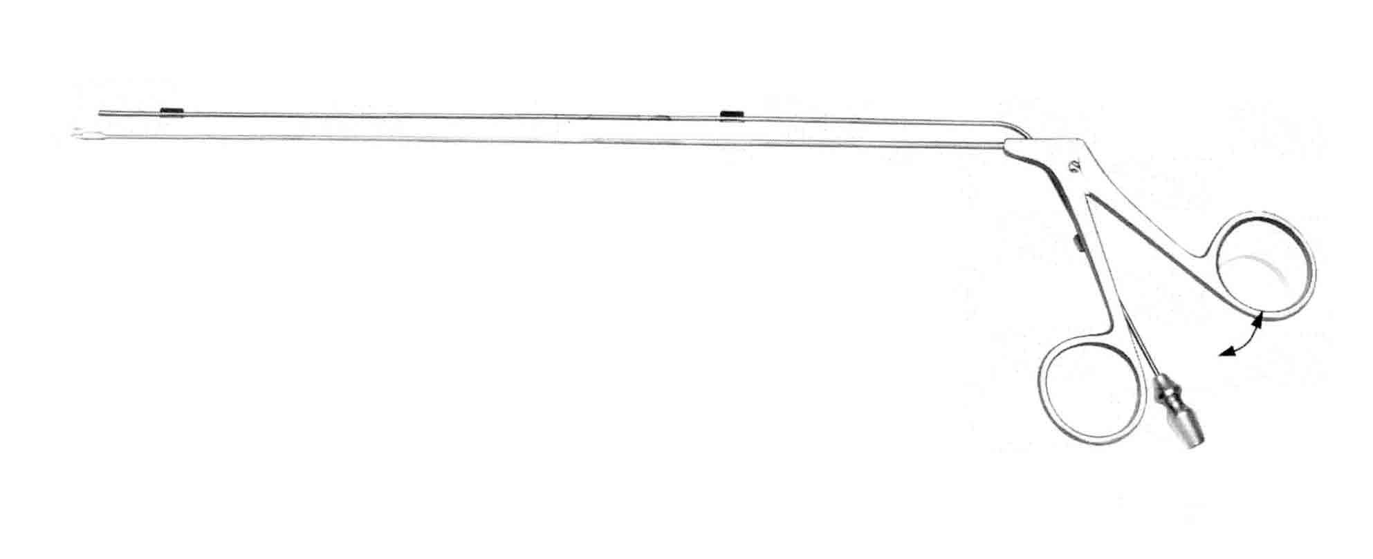 LARİNKS ASPİRATÖRLÜ MAKAS YUKARI AÇILI  ÇAP 2,0-1,0 MM/23 CM